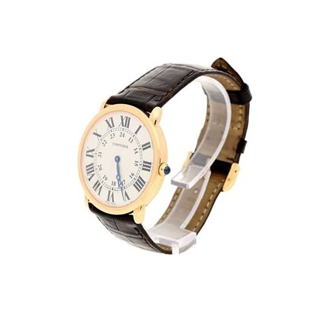 second hand cartier watch buyer - pre owned men's Cartier watches.